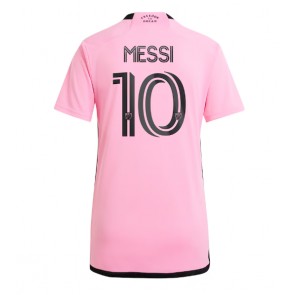 Inter Miami Lionel Messi #10 Dámské Domácí Dres 2024-25 Krátký Rukáv